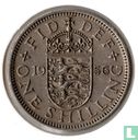 United Kingdom 1 shilling 1956 (english) - Image 1