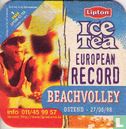Lipton Ice Tea European record Beachvolley / Herbron jezelf. Ressource-toi. - Afbeelding 1