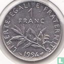Frankrijk 1 franc 1994 - Afbeelding 1