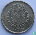 Suède 1 krona 1947 - Image 1
