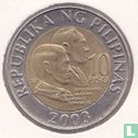 Filipijnen 10 piso 2003 - Afbeelding 1
