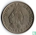 Mexico 50 centavos 1968 - Image 1