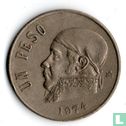 Mexique 1 peso 1974 - Image 1