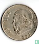 Mexico 1 peso 1982 (closed 8) - Image 1