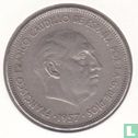 Spanje 25 pesetas 1957 (71) - Afbeelding 2