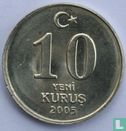 Turkey 10 yeni kurus 2005 - Image 1