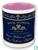 Twee-kleuren mok huwelijk William & Kate (roze) - Bild 2