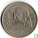 Mexico 5000 pesos 1988 "50th anniversary Nationalization of oil industry" - Afbeelding 1