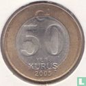 Turkey 50 yeni kurus 2005 - Image 1