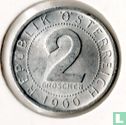 Oostenrijk 2 groschen 1966 - Afbeelding 1