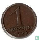 Autriche 1 groschen 1926 - Image 1