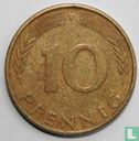 Germany 10 pfennig 1974 (F) - Image 2