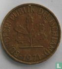 Germany 5 pfennig 1971 (G) - Image 1