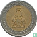 Kenya 5 shillings 1997 - Image 1