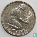 Germany 50 pfennig 1966 (D) - Image 1