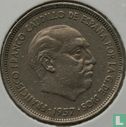 Spanje 25 pesetas 1957 (65) - Afbeelding 2
