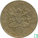 Kenia 10 cents 1968 - Afbeelding 1