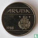 Aruba 25 Cent 1988 - Bild 1