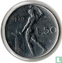 Italië 50 lire 1970 - Afbeelding 1