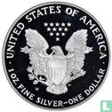 États-Unis 1 dollar 1995 (BE - W) "Silver eagle" - Image 2