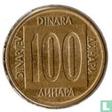Jugoslawien 100 Dinara 1988 - Bild 2