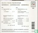 Music from Tajikistan Georgia Azerbaijan Armenia - Bild 2