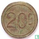 Frankrijk noodgeld 20 centimes - Afbeelding 2