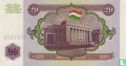 Tadjikistan 20 roubles - Image 2