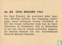 Opel Rekord 1961 - Image 2