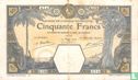Frans West Afrika 50 Francs - Afbeelding 1