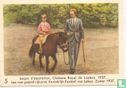Les van paard-rijkunst, Koninklijk Kasteel van Laken. Zomer 1937 - Image 1