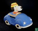 Snoopy in Blue Convertible (Vehicle Series) - Image 1