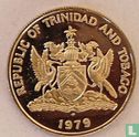Trinidad and Tobago 25 cents 1979 (PROOF) - Image 1