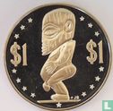 Cook-Inseln 1 Dollar 1978 (PP) "250th anniversary Birth of James Cook" - Bild 2