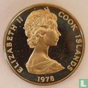 Cookeilanden 10 cents 1978 (PROOF) "250th anniversary Birth of James Cook" - Afbeelding 1