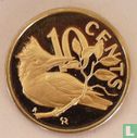 Britse Maagdeneilanden 10 cents 1974 (PROOF) - Afbeelding 2