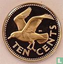 Barbados 10 Cent 1976 (PP) "10th anniversary of Independence" - Bild 2