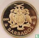 Barbados 2 dollars 1976 (PROOF) "10th anniversary of Independence" - Afbeelding 1