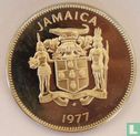 Jamaica 25 cents 1977 (PROOF) - Image 1