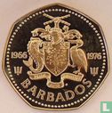 Barbados 1 dollar 1976 (PROOF) "10th anniversary of Independence" - Afbeelding 1