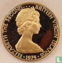 Îles Vierges britanniques 25 cents 1974 (BE) - Image 1