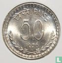 India 50 paise 1976 (Bombay) - Afbeelding 1