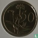 South Africa 50 cents 1989 - Image 2