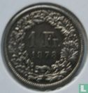 Zwitserland 1 franc 1978 - Afbeelding 1