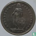 Switzerland 2 francs 1987 - Image 2