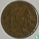 Kenia 10 cents 1984 - Afbeelding 1