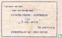 Patates Frites Koffiehuis " 't Zwin" - Image 1