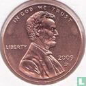 États-Unis 1 cent 2009 (zinc recouvert de cuivre - D) "Lincoln bicentennial - Early childhood in Kentucky" - Image 1