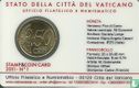 Vaticaan 50 cent 2011 (stamp & coincard n°1) - Afbeelding 2
