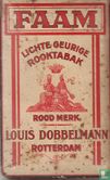 Faam lichte geurige rooktabak roodmerk Louis Dobbelmann Rotterdam" - Afbeelding 1